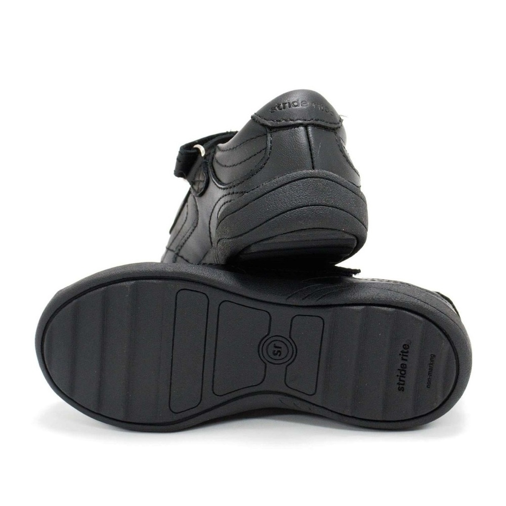 Girls Stride Rite Claire Mary Jane Flats Adjustable Closure Wide X-Wide Shoe - Picture 5 of 10